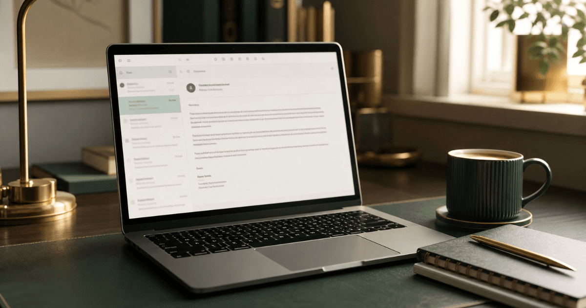 How to write a professional email to a client — the 5-part structure and 10 templates